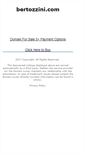 Mobile Screenshot of bertozzini.com